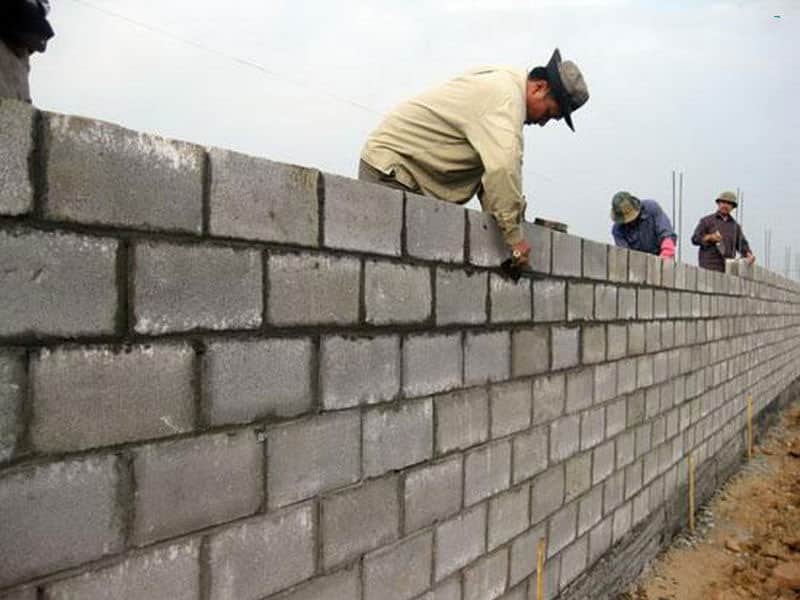 Đặc điểm của gạch không nung 6 lỗ gach block xay dung tuong rao