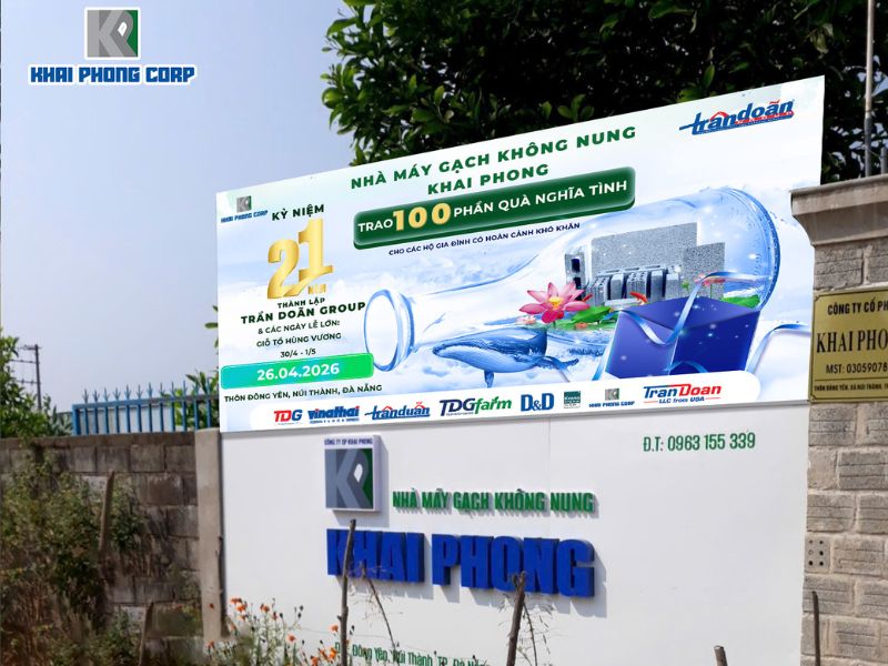 Tu thien cong dong tai nha may gach khong nung Khai Phong