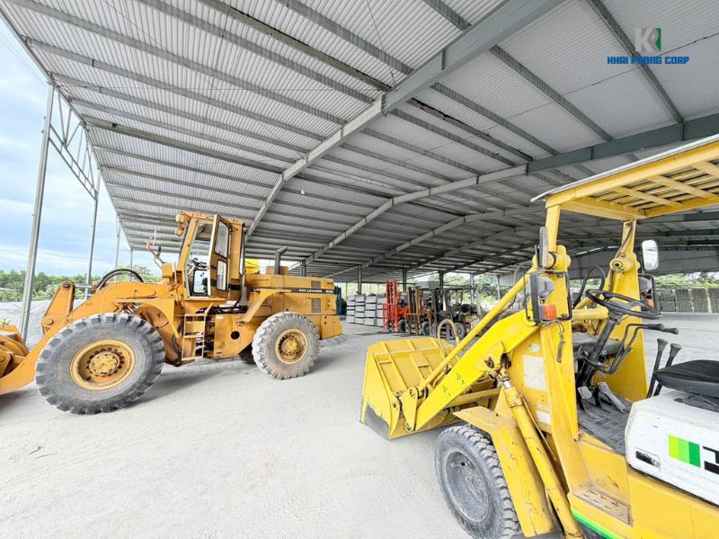 Dây chuyền sản xuất nhà máy gạch không nung Khai Phong