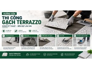 Thi cong gach Terrazzo